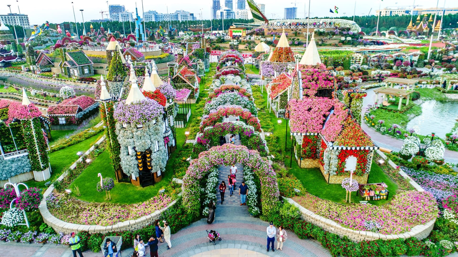 Giardino fiorito più grande del mondo si trova a Dubai